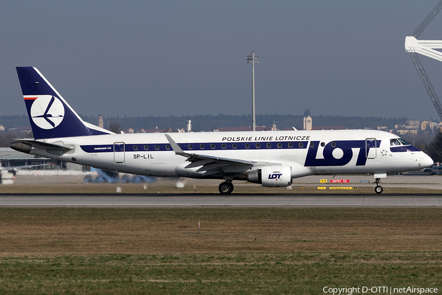 LOT Polish Airlines Embraer ERJ-175LR (ERJ-170-200LR) (SP-LIL) | Photo 152868