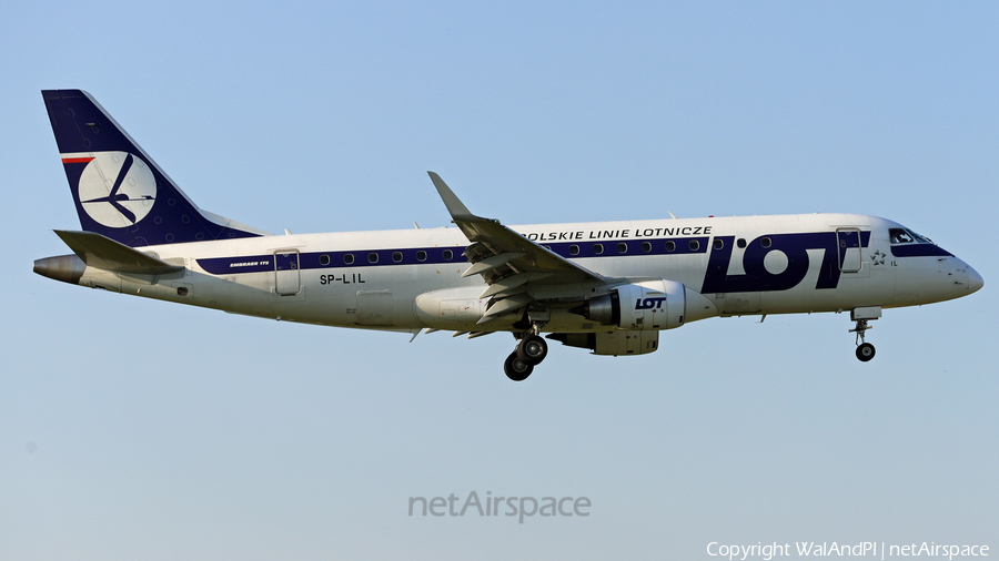 LOT Polish Airlines Embraer ERJ-175LR (ERJ-170-200LR) (SP-LIL) | Photo 454472