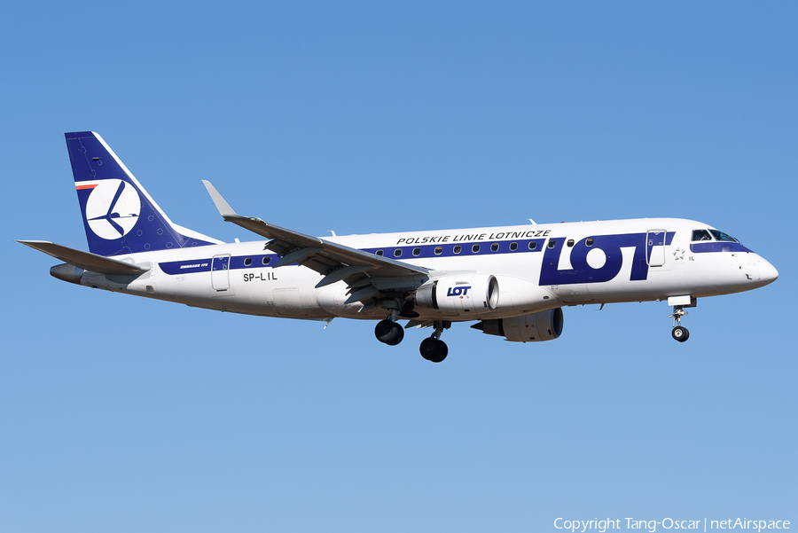 LOT Polish Airlines Embraer ERJ-175LR (ERJ-170-200LR) (SP-LIL) | Photo 507103