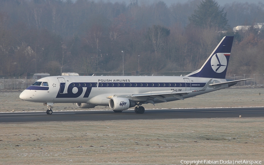 LOT Polish Airlines Embraer ERJ-175LR (ERJ-170-200LR) (SP-LIM) | Photo 270695