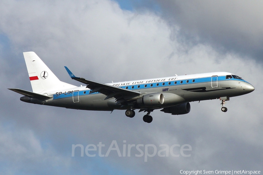 LOT Polish Airlines Embraer ERJ-175LR (ERJ-170-200LR) (SP-LIM) | Photo 341249