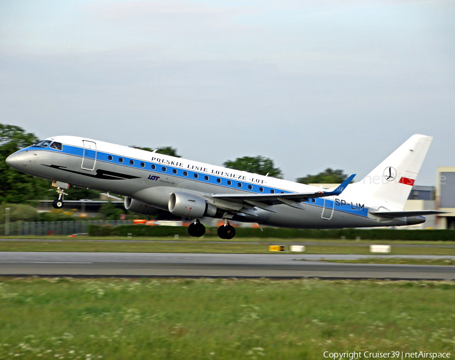 LOT Polish Airlines Embraer ERJ-175LR (ERJ-170-200LR) (SP-LIM) | Photo 361006
