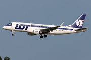 LOT Polish Airlines Embraer ERJ-175LR (ERJ-170-200LR) (SP-LIM) at  Amsterdam - Schiphol, Netherlands