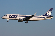 LOT Polish Airlines Embraer ERJ-175LR (ERJ-170-200LR) (SP-LIM) at  Brussels - International, Belgium