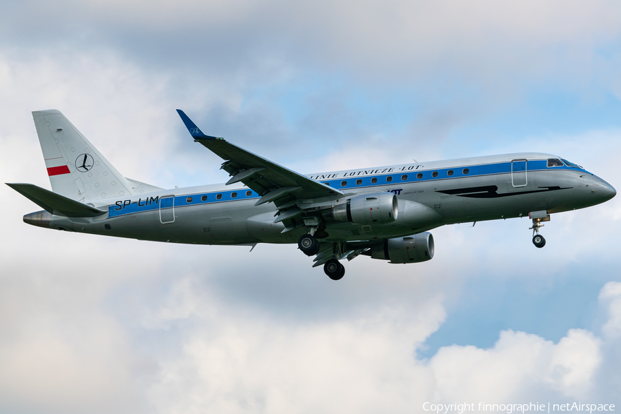 LOT Polish Airlines Embraer ERJ-175LR (ERJ-170-200LR) (SP-LIM) | Photo 469334