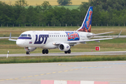 LOT Polish Airlines Embraer ERJ-175LR (ERJ-170-200LR) (SP-LIN) at  Budapest - Ferihegy International, Hungary
