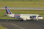 LOT Polish Airlines Embraer ERJ-175LR (ERJ-170-200LR) (SP-LIN) at  Dusseldorf - International, Germany