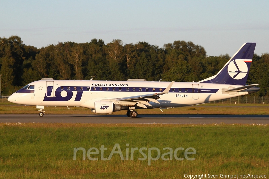LOT Polish Airlines Embraer ERJ-175LR (ERJ-170-200LR) (SP-LIN) | Photo 88853