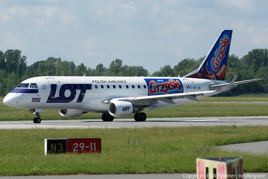 LOT Polish Airlines Embraer ERJ-175LR (ERJ-170-200LR) (SP-LIN) | Photo 344800