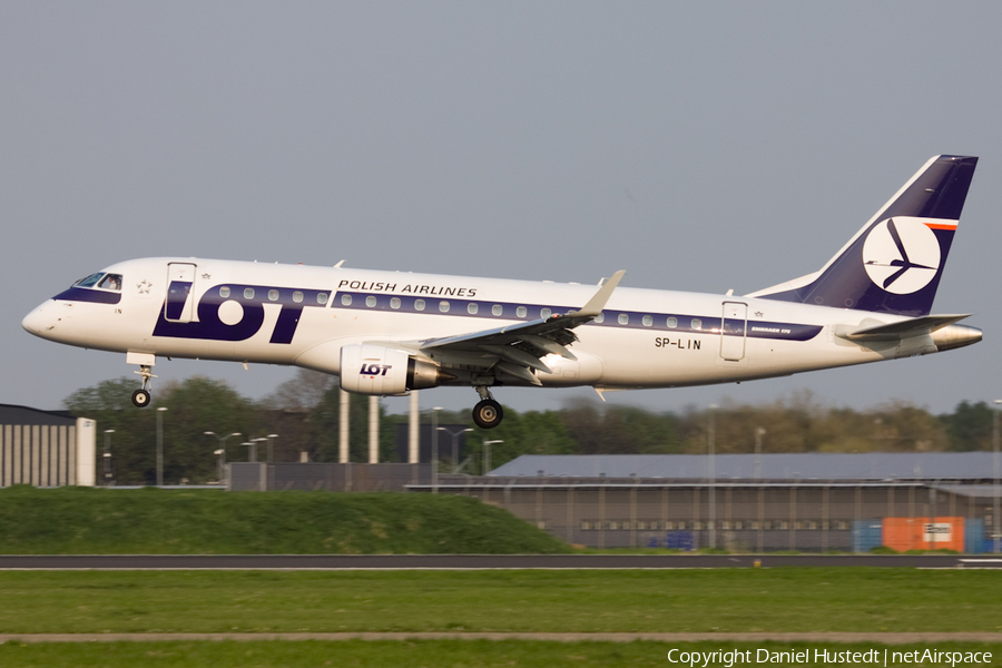 LOT Polish Airlines Embraer ERJ-175LR (ERJ-170-200LR) (SP-LIN) | Photo 544934