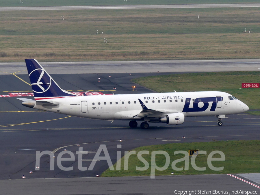 LOT Polish Airlines Embraer ERJ-175LR (ERJ-170-200LR) (SP-LIN) | Photo 481742