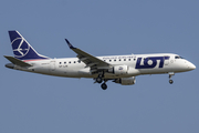 LOT Polish Airlines Embraer ERJ-175LR (ERJ-170-200LR) (SP-LIN) at  Frankfurt am Main, Germany