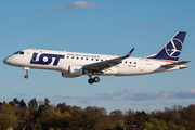 LOT Polish Airlines Embraer ERJ-175LR (ERJ-170-200LR) (SP-LIN) at  Hamburg - Fuhlsbuettel (Helmut Schmidt), Germany