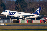 LOT Polish Airlines Embraer ERJ-175LR (ERJ-170-200LR) (SP-LIN) at  Hamburg - Fuhlsbuettel (Helmut Schmidt), Germany