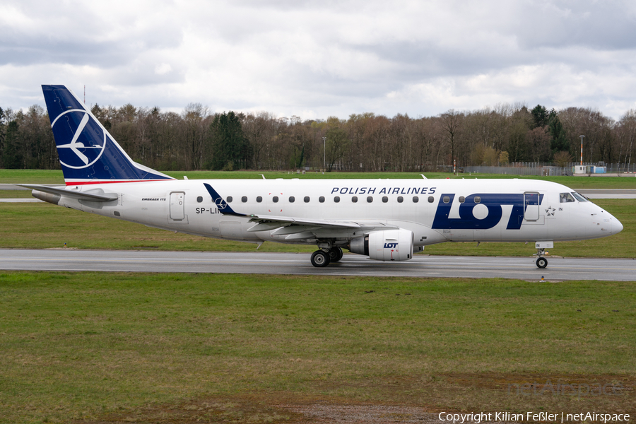 LOT Polish Airlines Embraer ERJ-175LR (ERJ-170-200LR) (SP-LIN) | Photo 563363