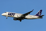 LOT Polish Airlines Embraer ERJ-175LR (ERJ-170-200LR) (SP-LIN) at  Warsaw - Frederic Chopin International, Poland