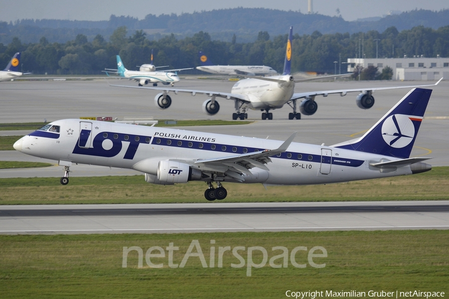 LOT Polish Airlines Embraer ERJ-175LR (ERJ-170-200LR) (SP-LIO) | Photo 112371