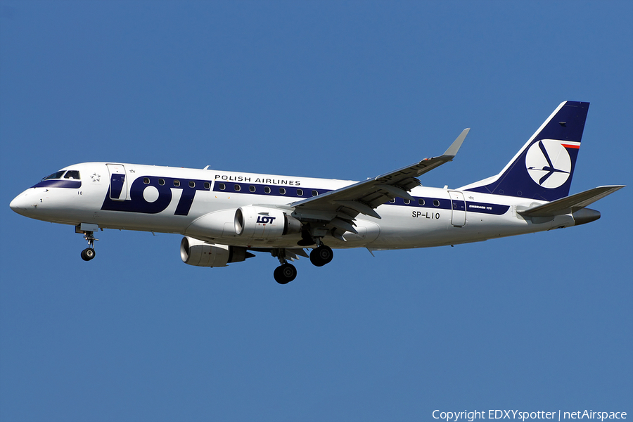LOT Polish Airlines Embraer ERJ-175LR (ERJ-170-200LR) (SP-LIO) | Photo 276252