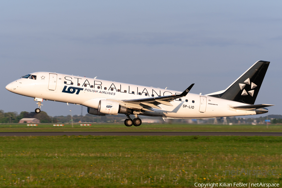 LOT Polish Airlines Embraer ERJ-175LR (ERJ-170-200LR) (SP-LIO) | Photo 678708