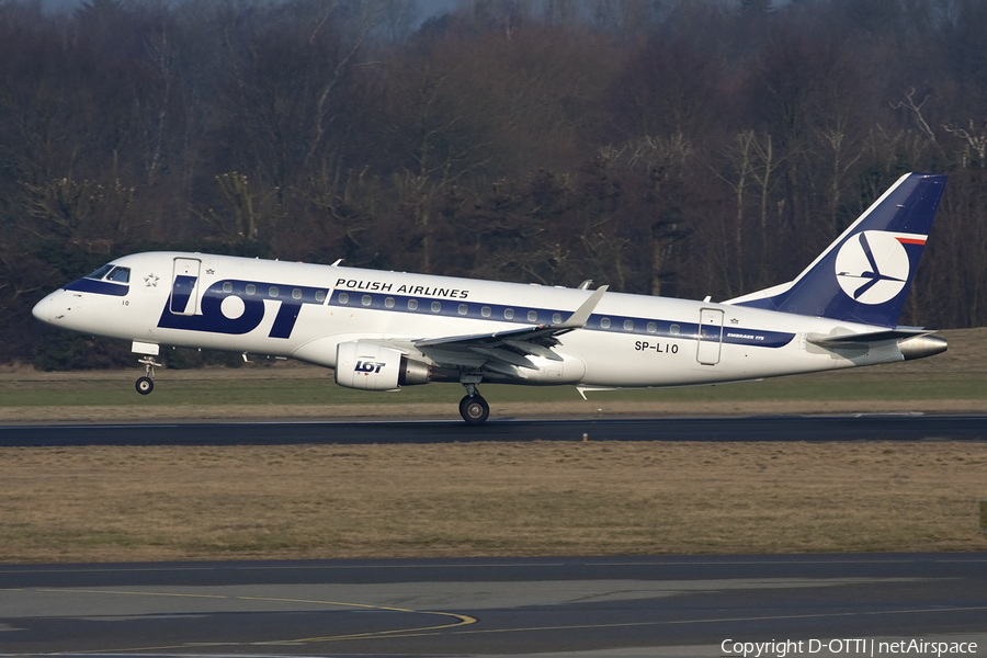 LOT Polish Airlines Embraer ERJ-175LR (ERJ-170-200LR) (SP-LIO) | Photo 433282