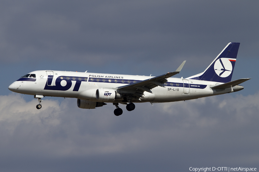 LOT Polish Airlines Embraer ERJ-175LR (ERJ-170-200LR) (SP-LIO) | Photo 380785