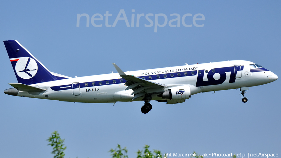 LOT Polish Airlines Embraer ERJ-175LR (ERJ-170-200LR) (SP-LIO) | Photo 406101