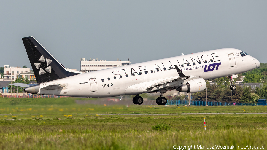 LOT Polish Airlines Embraer ERJ-175LR (ERJ-170-200LR) (SP-LIO) | Photo 651768