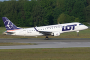 LOT Polish Airlines Embraer ERJ-175STD (ERJ-170-200STD) (SP-LIR) at  Hamburg - Fuhlsbuettel (Helmut Schmidt), Germany