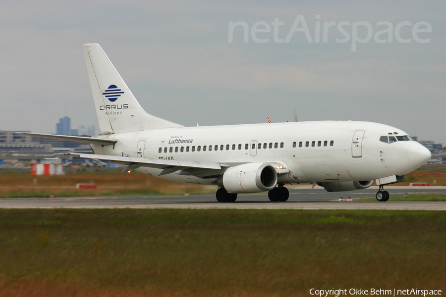 Team Lufthansa (Cirrus Airlines) Boeing 737-53C (SP-LKG) | Photo 79000