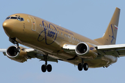 LOT Polish Airlines Boeing 737-45D (SP-LLC) at  London - Heathrow, United Kingdom