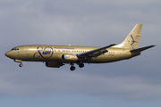 LOT Polish Airlines Boeing 737-45D (SP-LLC) at  Warsaw - Frederic Chopin International, Poland