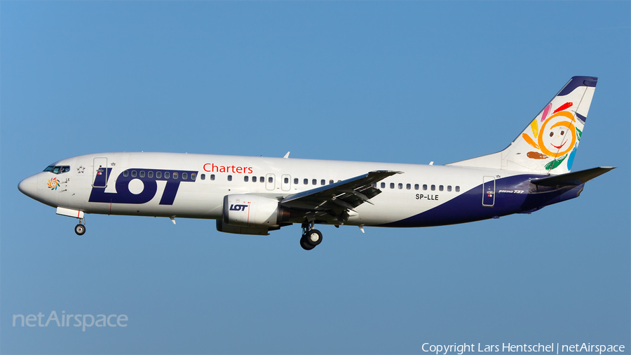 LOT Charters Boeing 737-45D (SP-LLE) | Photo 418934