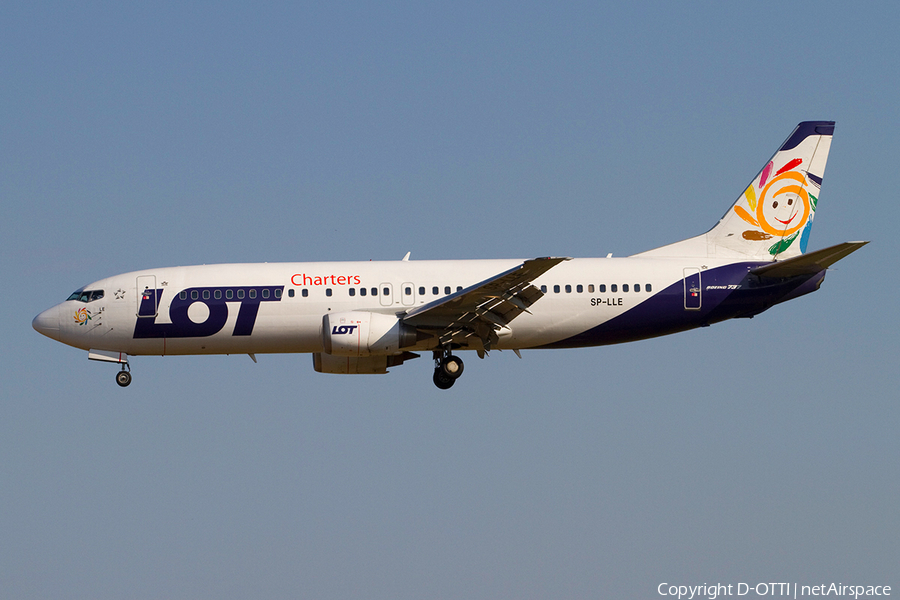 LOT Charters Boeing 737-45D (SP-LLE) | Photo 366688