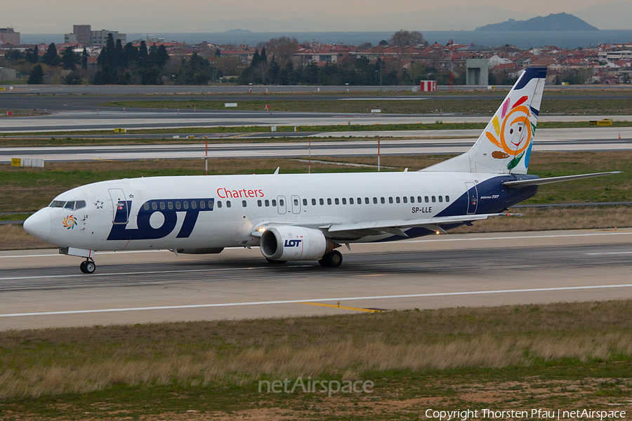 LOT Polish Airlines Boeing 737-45D (SP-LLE) | Photo 80084