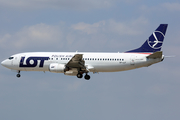 LOT Polish Airlines Boeing 737-45D (SP-LLF) at  Barcelona - El Prat, Spain