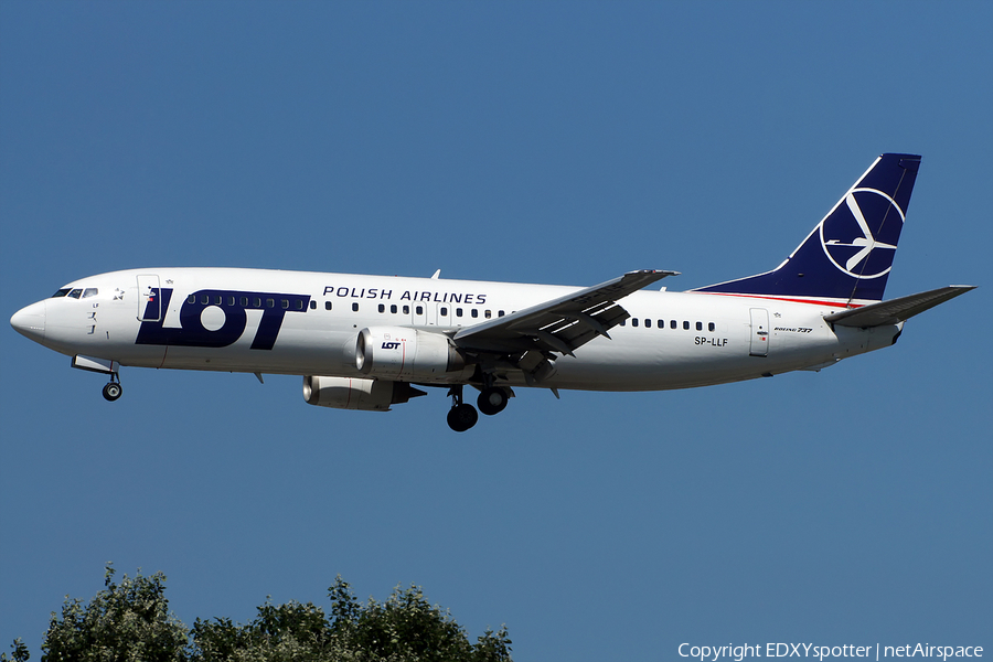 LOT Polish Airlines Boeing 737-45D (SP-LLF) | Photo 276254