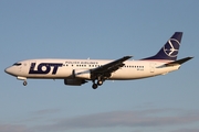 LOT Polish Airlines Boeing 737-45D (SP-LLG) at  Frankfurt am Main, Germany