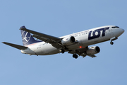 LOT Polish Airlines Boeing 737-45D (SP-LLG) at  London - Heathrow, United Kingdom