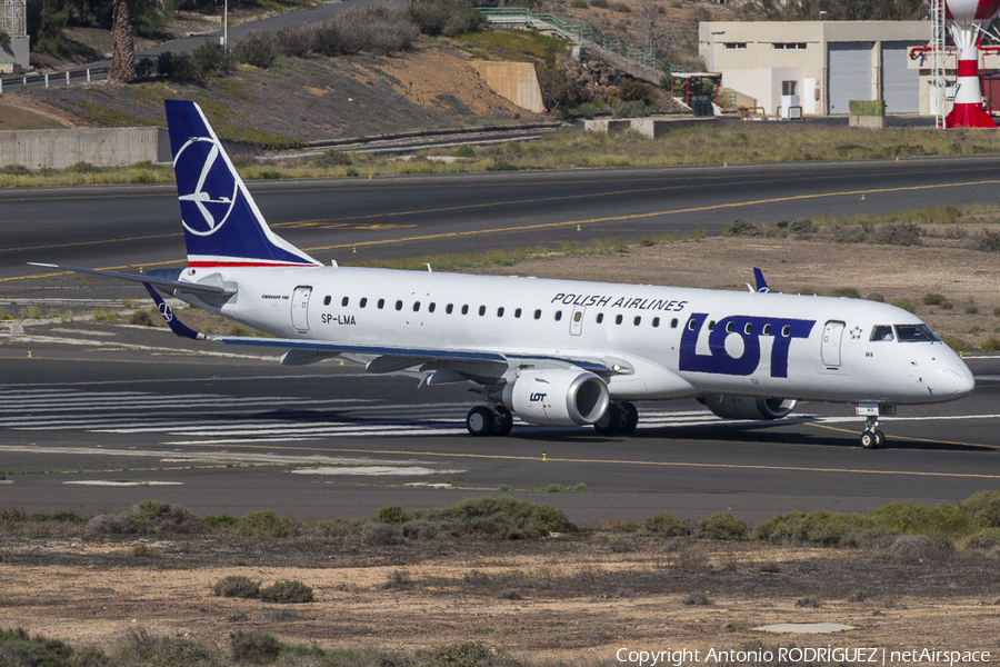 LOT Polish Airlines Embraer ERJ-190STD (ERJ-190-100STD) (SP-LMA) | Photo 284875