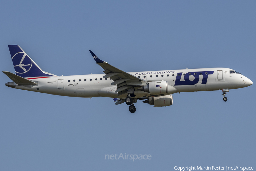 LOT Polish Airlines Embraer ERJ-190STD (ERJ-190-100STD) (SP-LMA) | Photo 462141