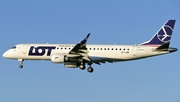 LOT Polish Airlines Embraer ERJ-190STD (ERJ-190-100STD) (SP-LMB) at  Warsaw - Frederic Chopin International, Poland