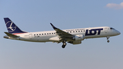 LOT Polish Airlines Embraer ERJ-190STD (ERJ-190-100STD) (SP-LMB) at  Warsaw - Frederic Chopin International, Poland