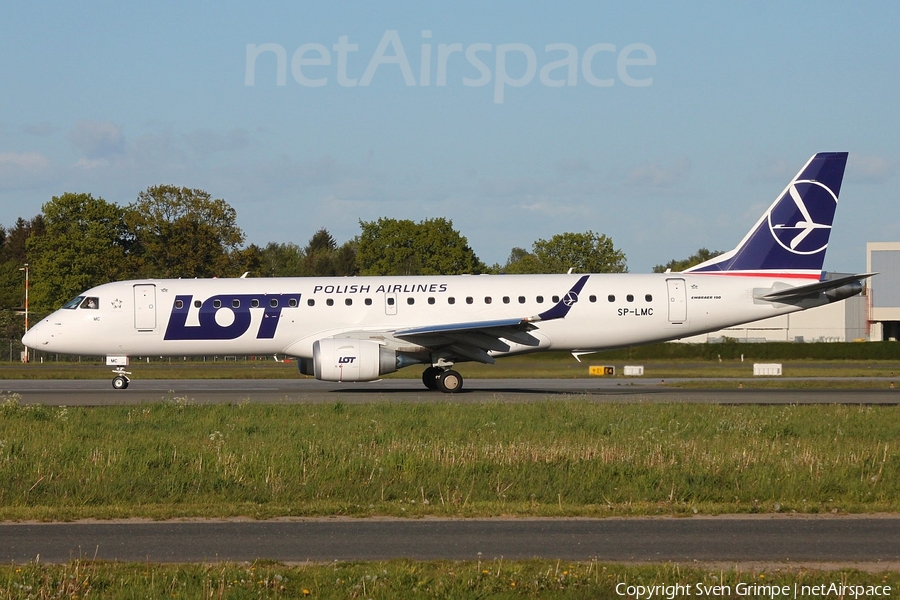 LOT Polish Airlines Embraer ERJ-190STD (ERJ-190-100STD) (SP-LMC) | Photo 319984