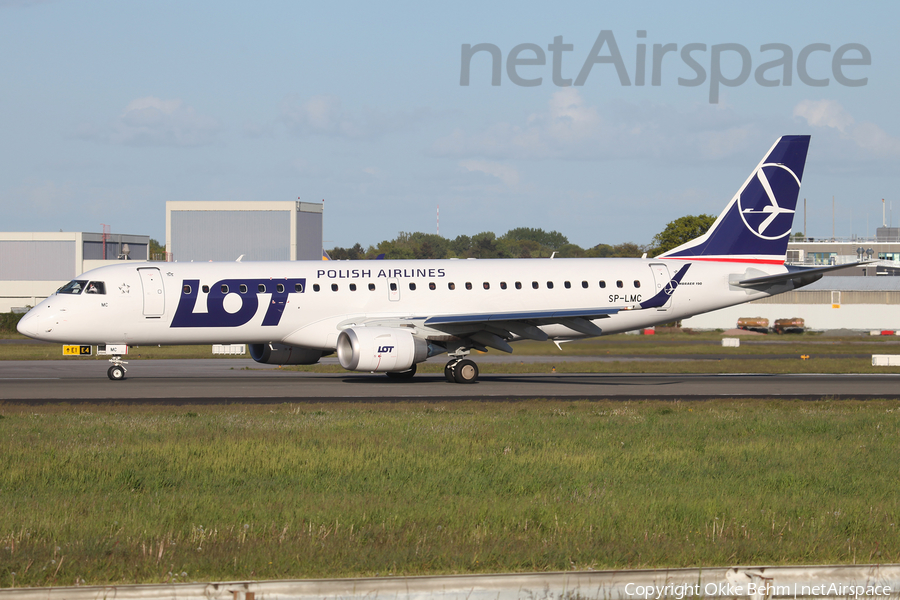 LOT Polish Airlines Embraer ERJ-190STD (ERJ-190-100STD) (SP-LMC) | Photo 324116