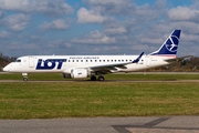 LOT Polish Airlines Embraer ERJ-190STD (ERJ-190-100STD) (SP-LMC) at  Hamburg - Fuhlsbuettel (Helmut Schmidt), Germany