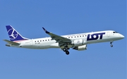 LOT Polish Airlines Embraer ERJ-190STD (ERJ-190-100STD) (SP-LMC) at  Warsaw - Frederic Chopin International, Poland