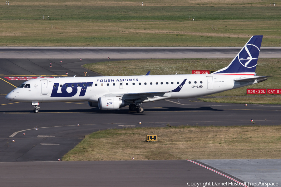 LOT Polish Airlines Embraer ERJ-190STD (ERJ-190-100STD) (SP-LMD) | Photo 533214