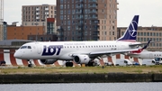 LOT Polish Airlines Embraer ERJ-190STD (ERJ-190-100STD) (SP-LMD) at  London - City, United Kingdom