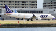 LOT Polish Airlines Embraer ERJ-190STD (ERJ-190-100STD) (SP-LMD) at  London - City, United Kingdom