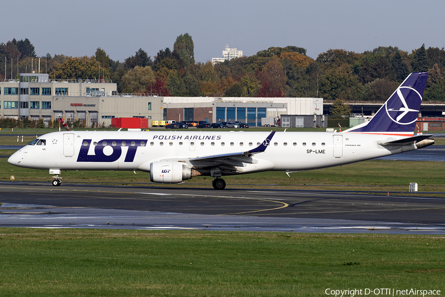 LOT Polish Airlines Embraer ERJ-190AR (ERJ-190-100IGW) (SP-LME) | Photo 533052